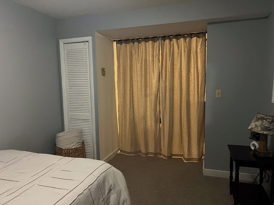 Downstairs sleeping area
