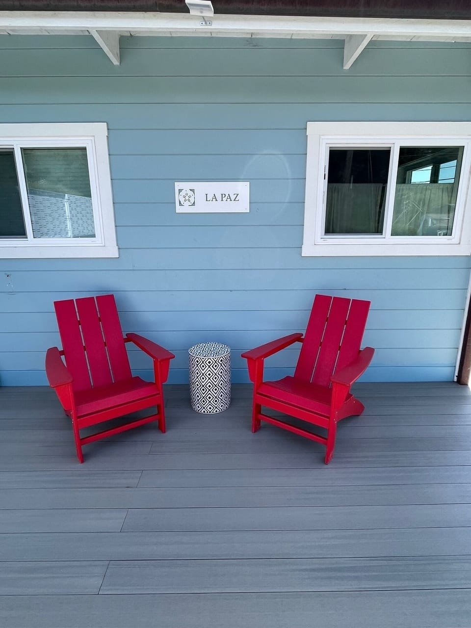 Relax on the new deck