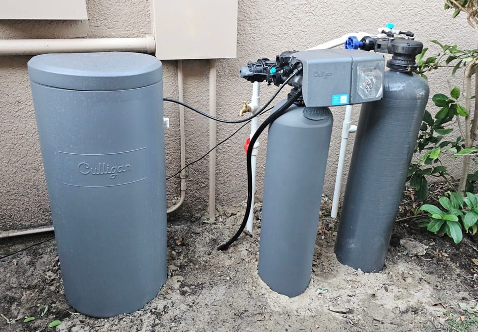 New Culligan Water Softener & Filtration System just installed in 2025