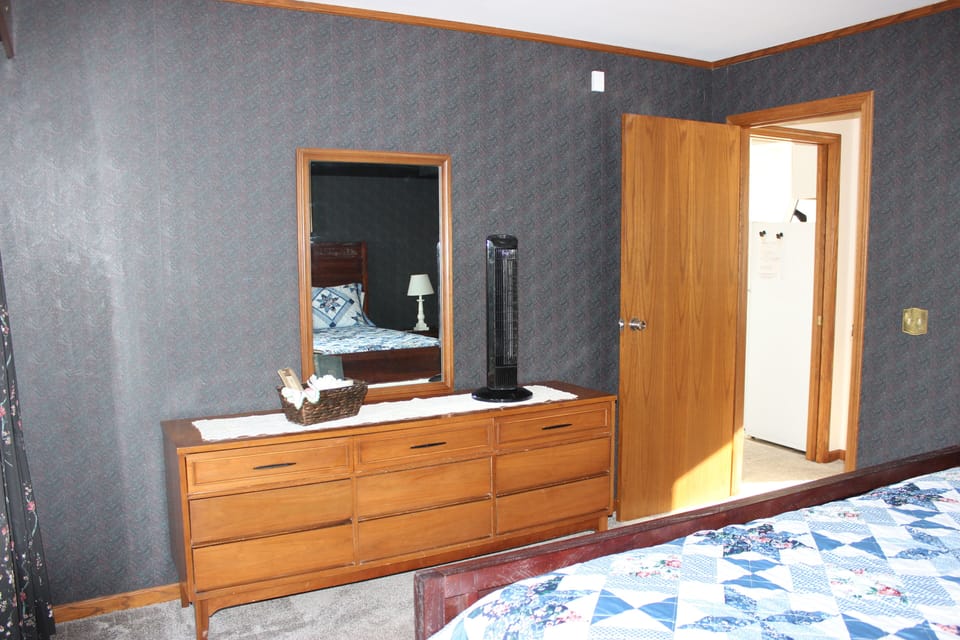 Dresser in bedroom for your use
