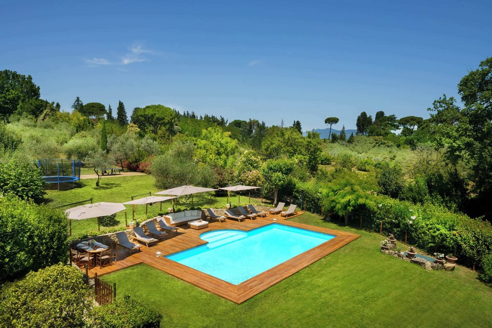 Villa's private swimming pool (heated)