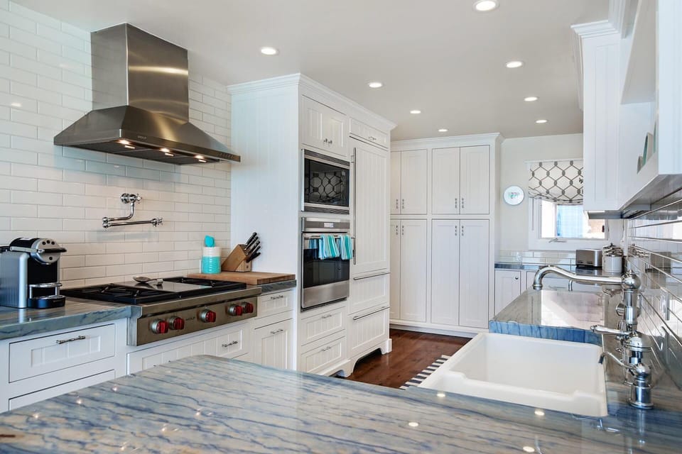 Gorgeously designed chef's kitchen is a dream