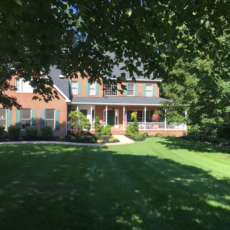 Street view of front of the house