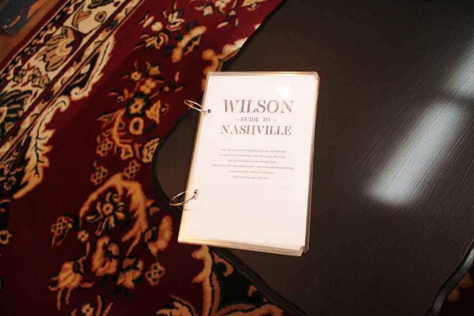"Wilson's Guide to Nashville"