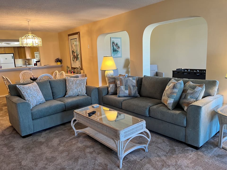 Living Room with Sleeper Sofa