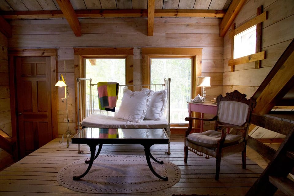 Master top loft with private balcony