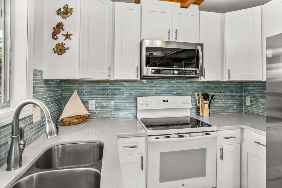 New everything in the kitchen.