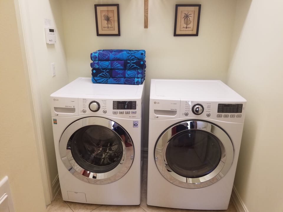 LG Stream Washer and Dryer
