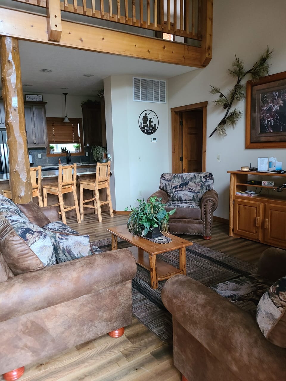 Front Room is Open to the Kitchen and Dining Area.
