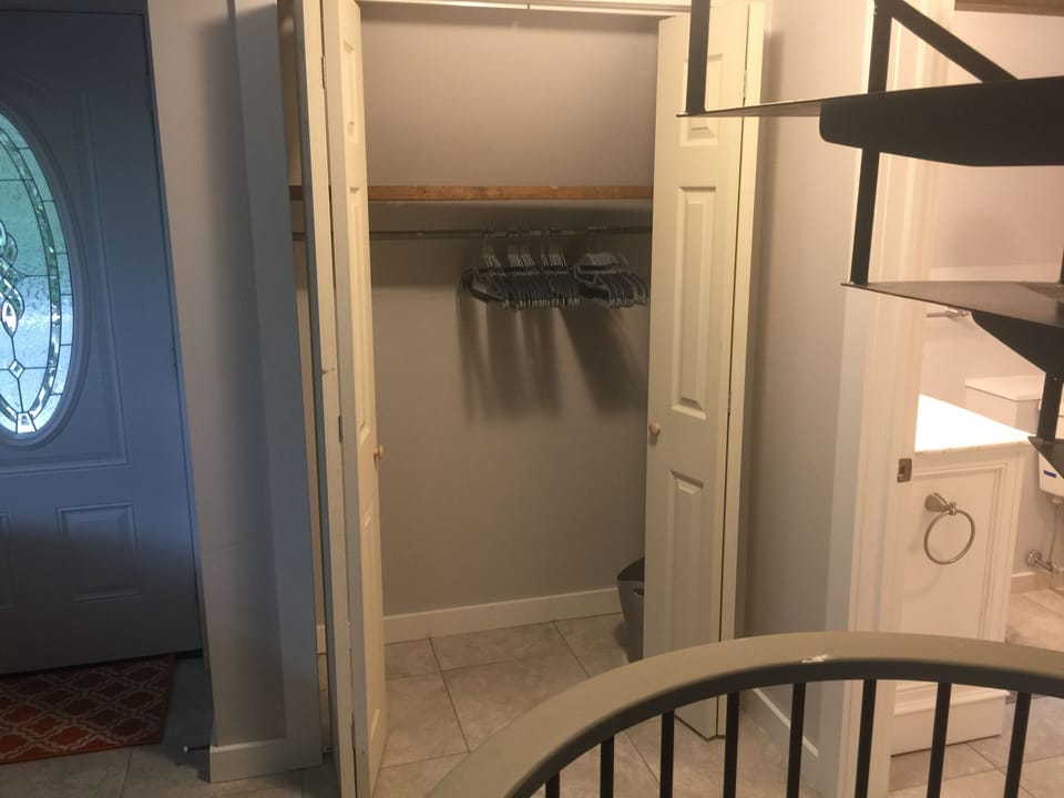 Main area closet 