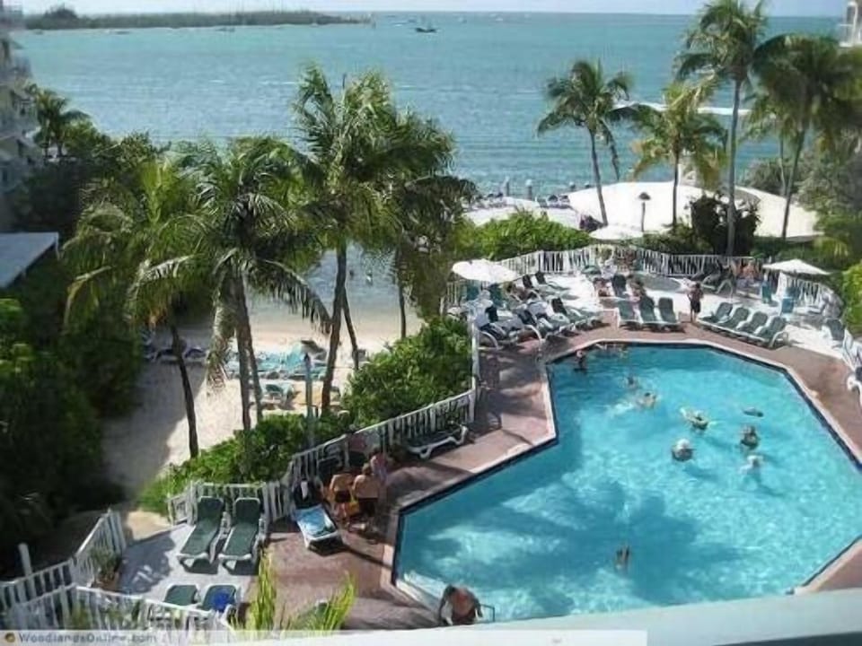 Aerial view of the Pool and beach