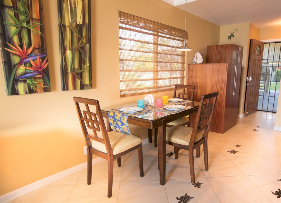 Dining area.
