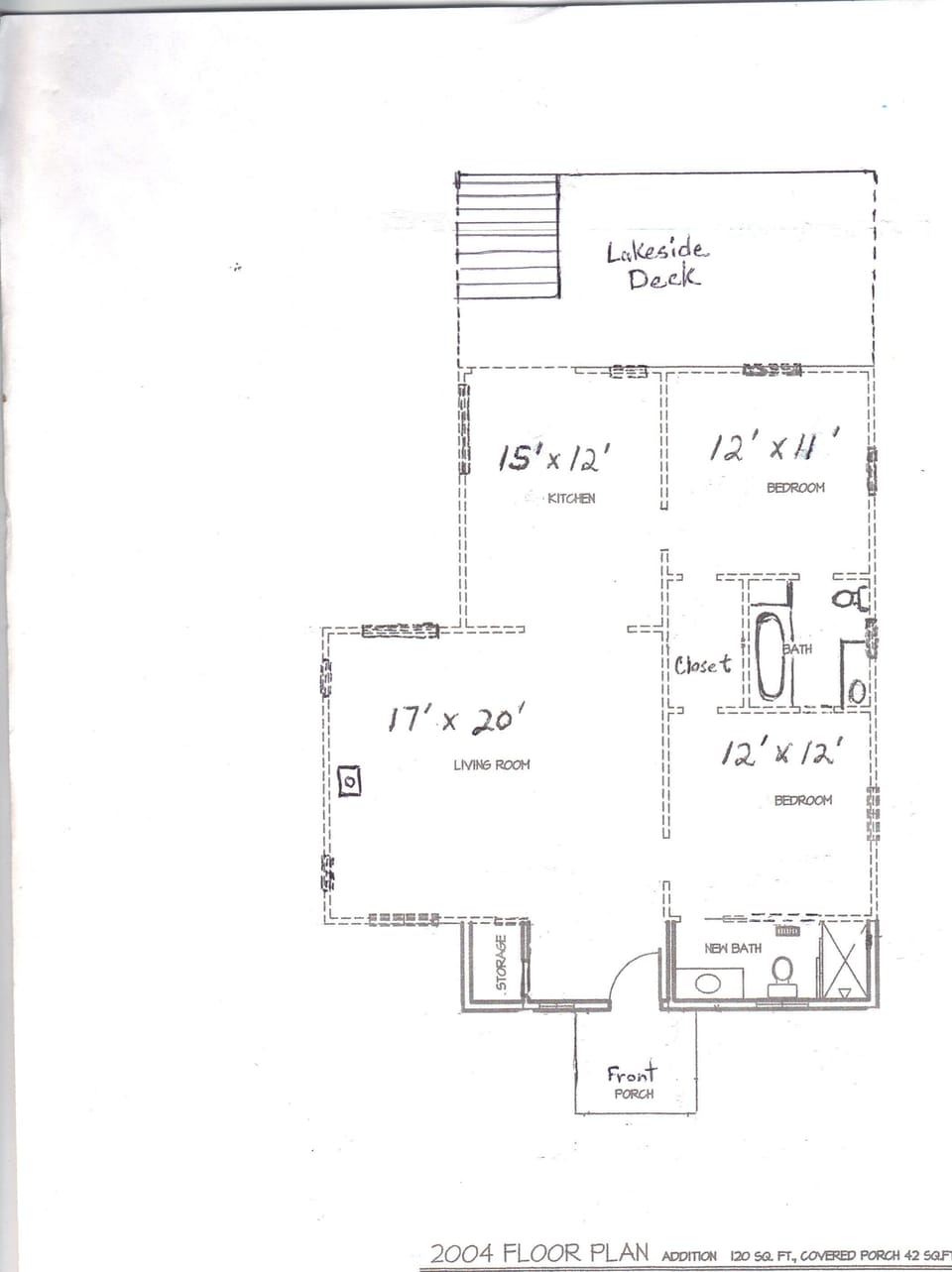 Lot size is 125' x 66' wide
Bathrooms are accessible from the bedrooms only.