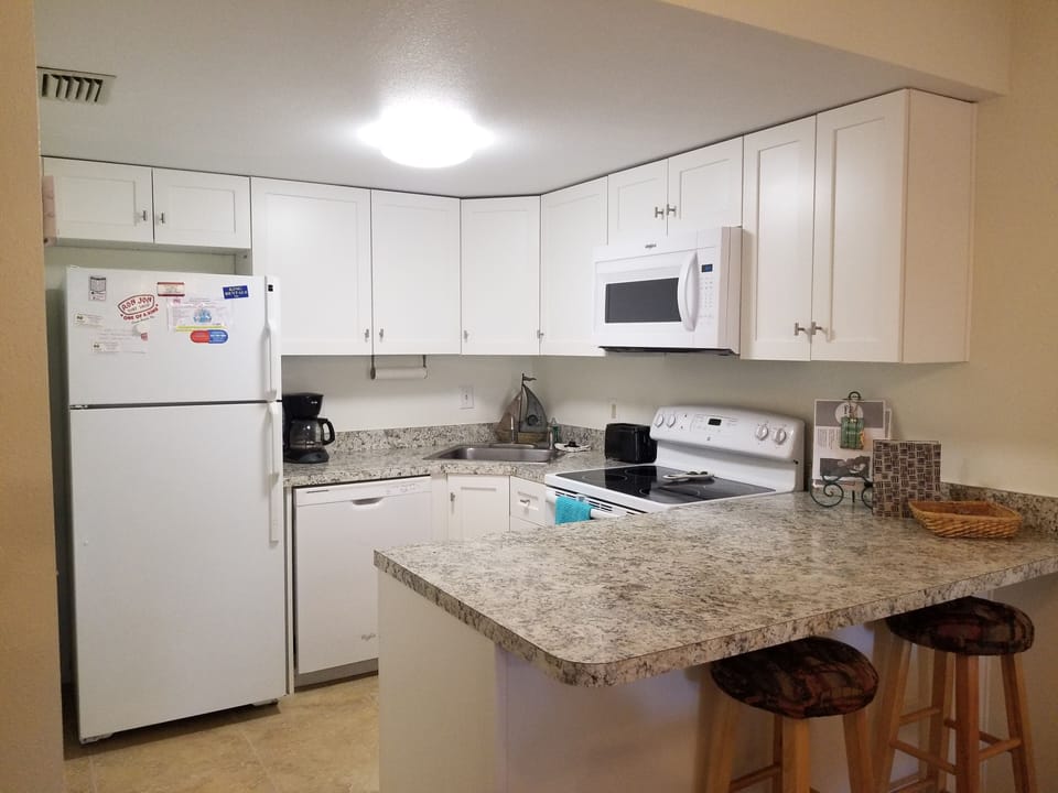 Newly renovated kitchen.
