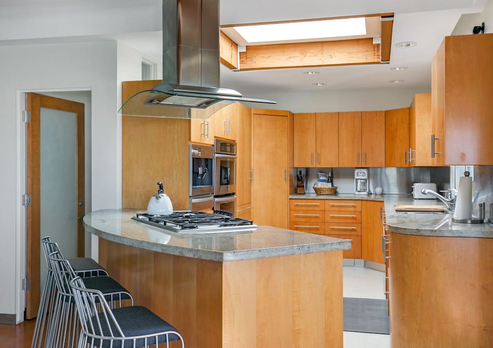 High-end open concept kitchen