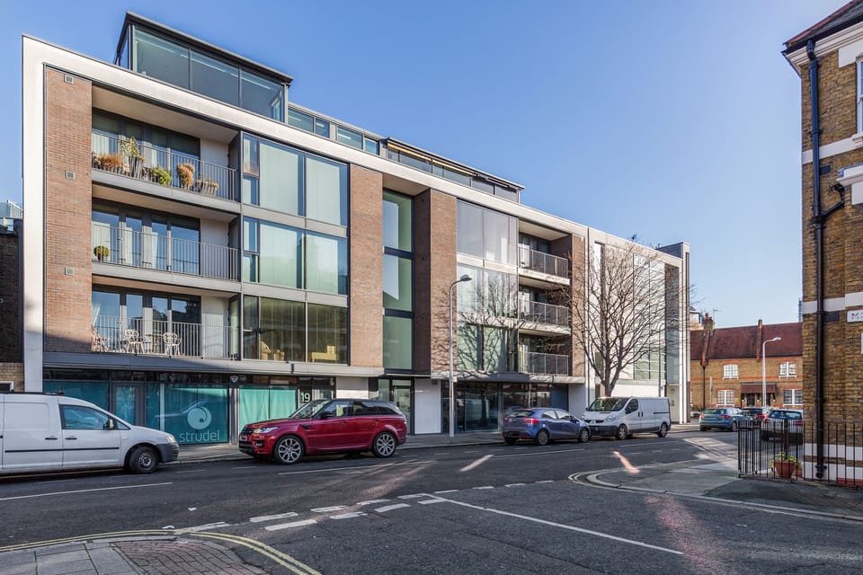 Front of building from Short Street 