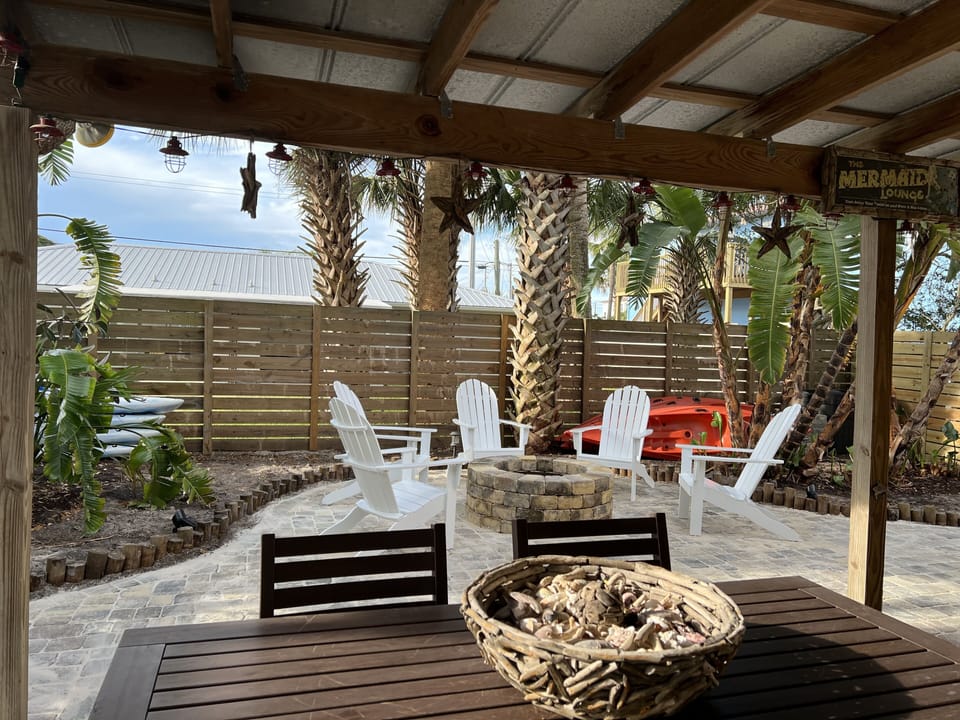 Extend the Table for Enjoying Fresh Air Meals Off the Grill, Games, and Music!