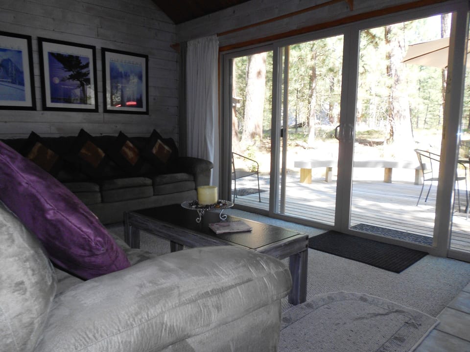 Huge new windows give guests a terrific view from the comfort of plush seating.