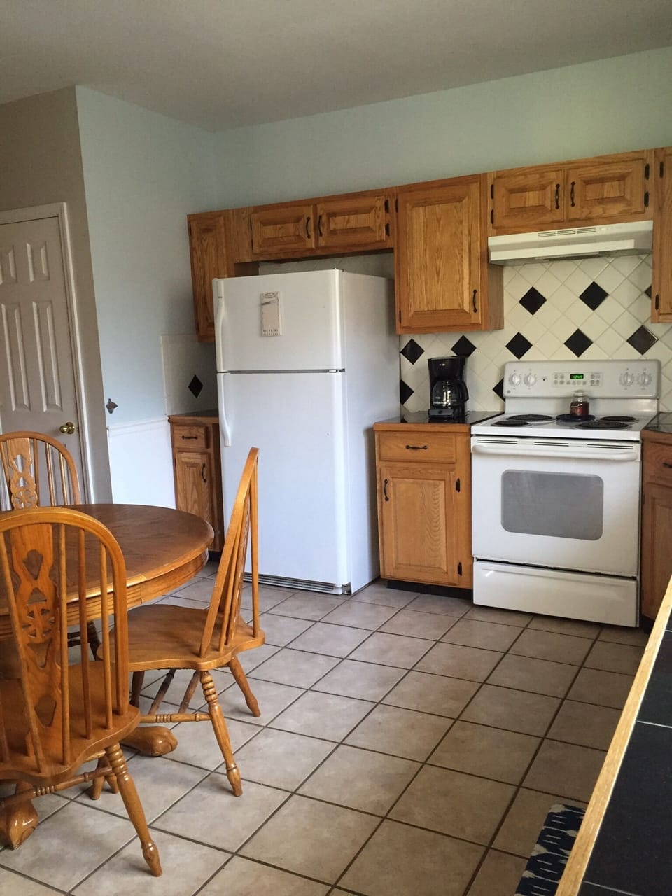 Kitchen equipped for all your cooking needs.