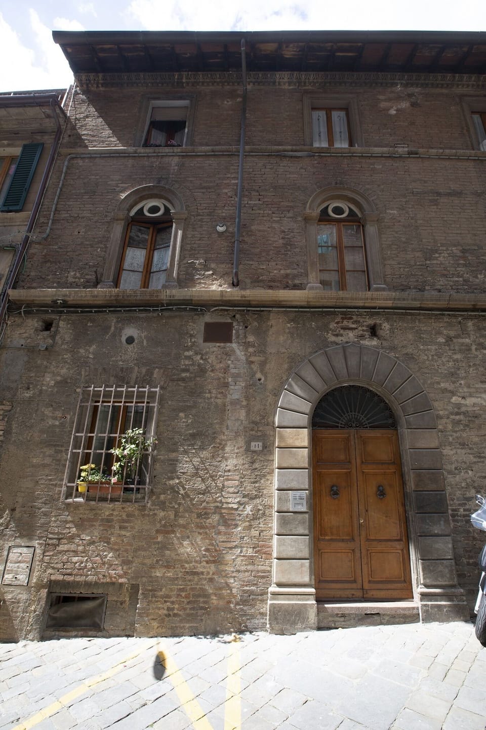 The building