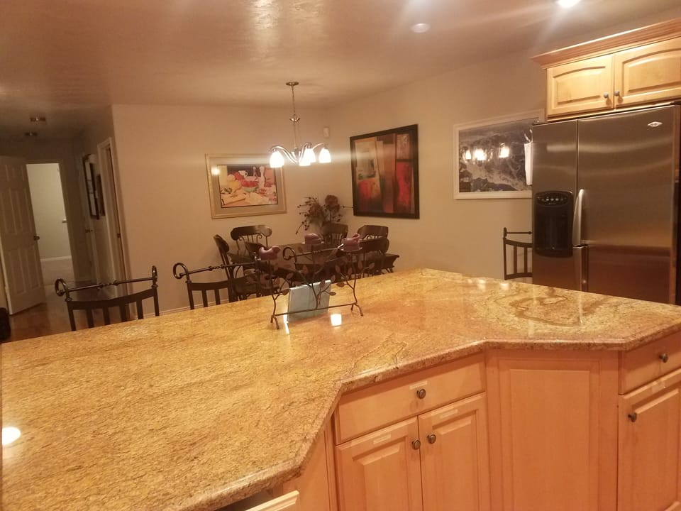 Huge Kitchen Island

