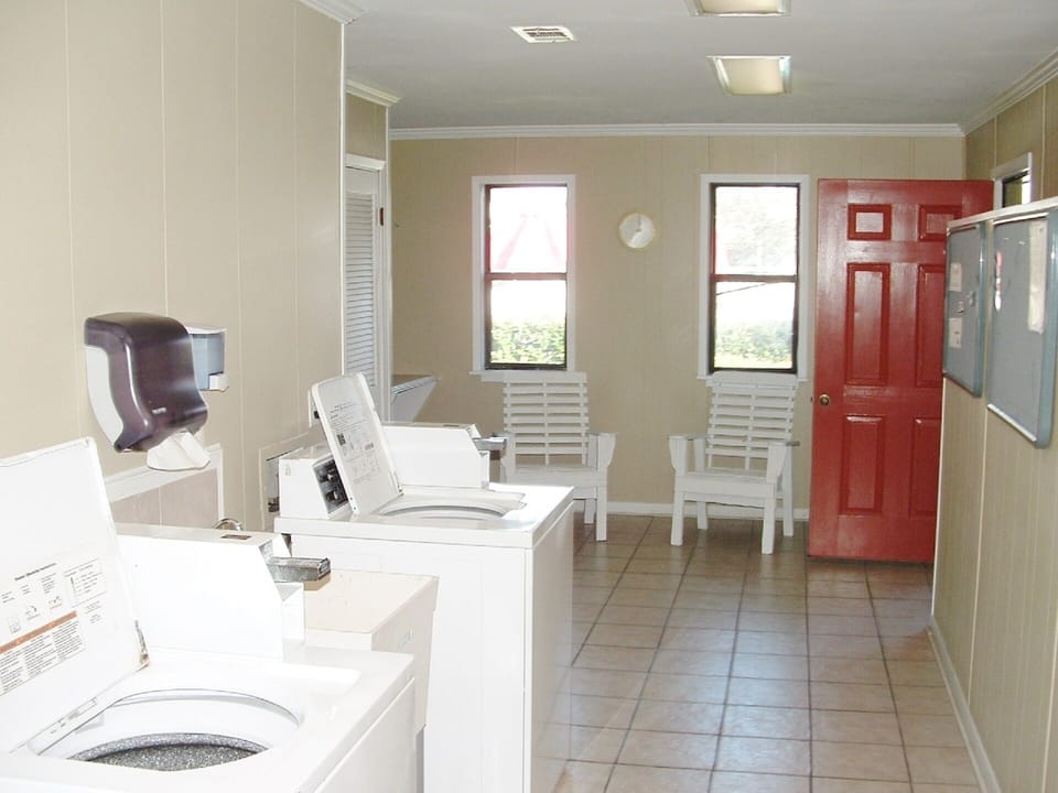 Community Laundry facility in clubhouse.