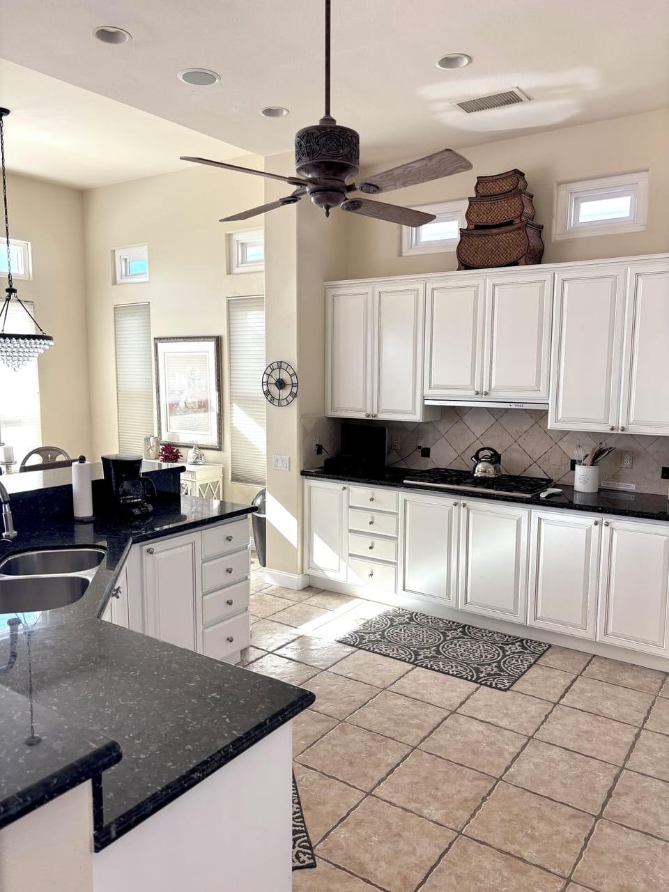 Large gourmet kitchen