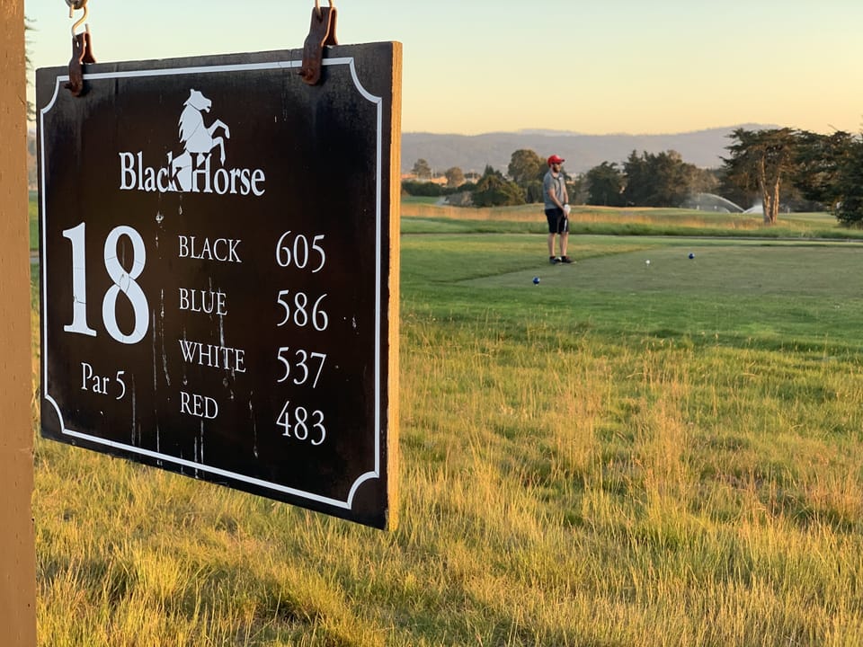 One of more than 30 golf courses within a 30 minute drive. Bring your sticks!