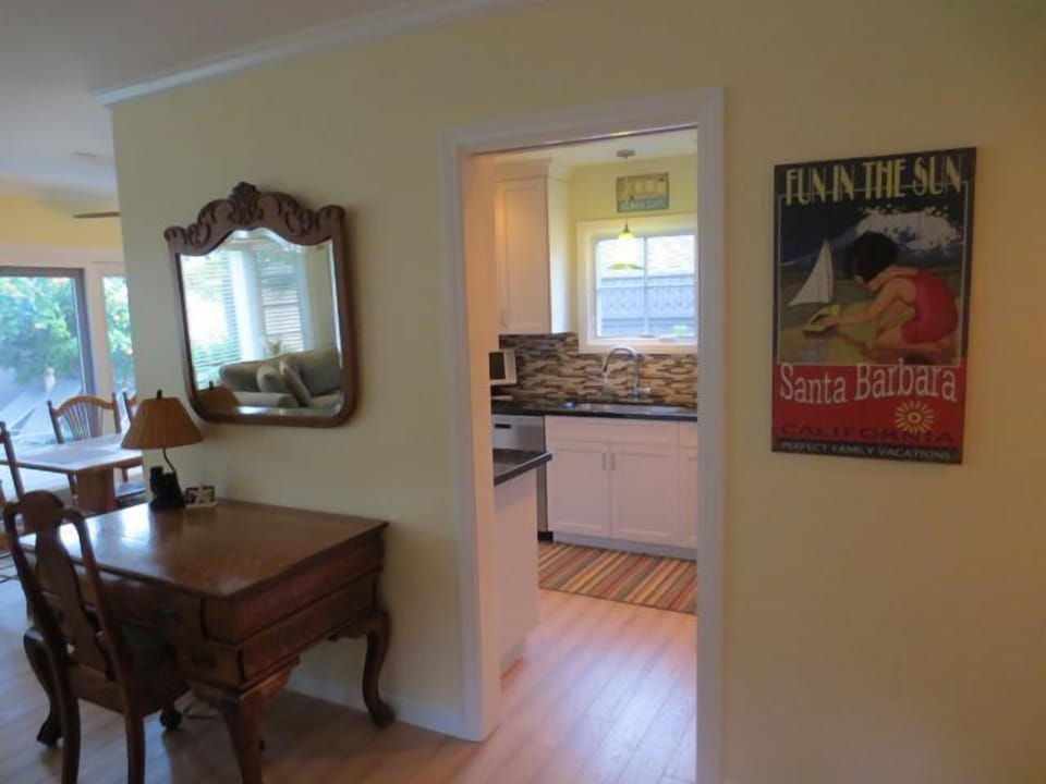 Entry View leading to the kitchen