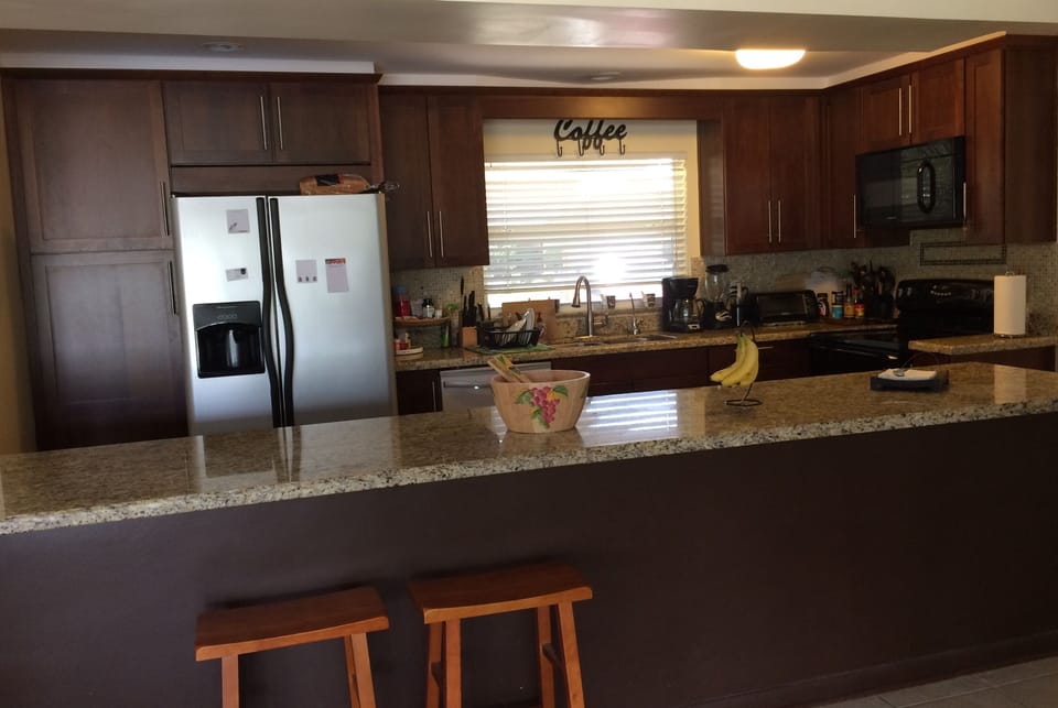 Spacious kitchen