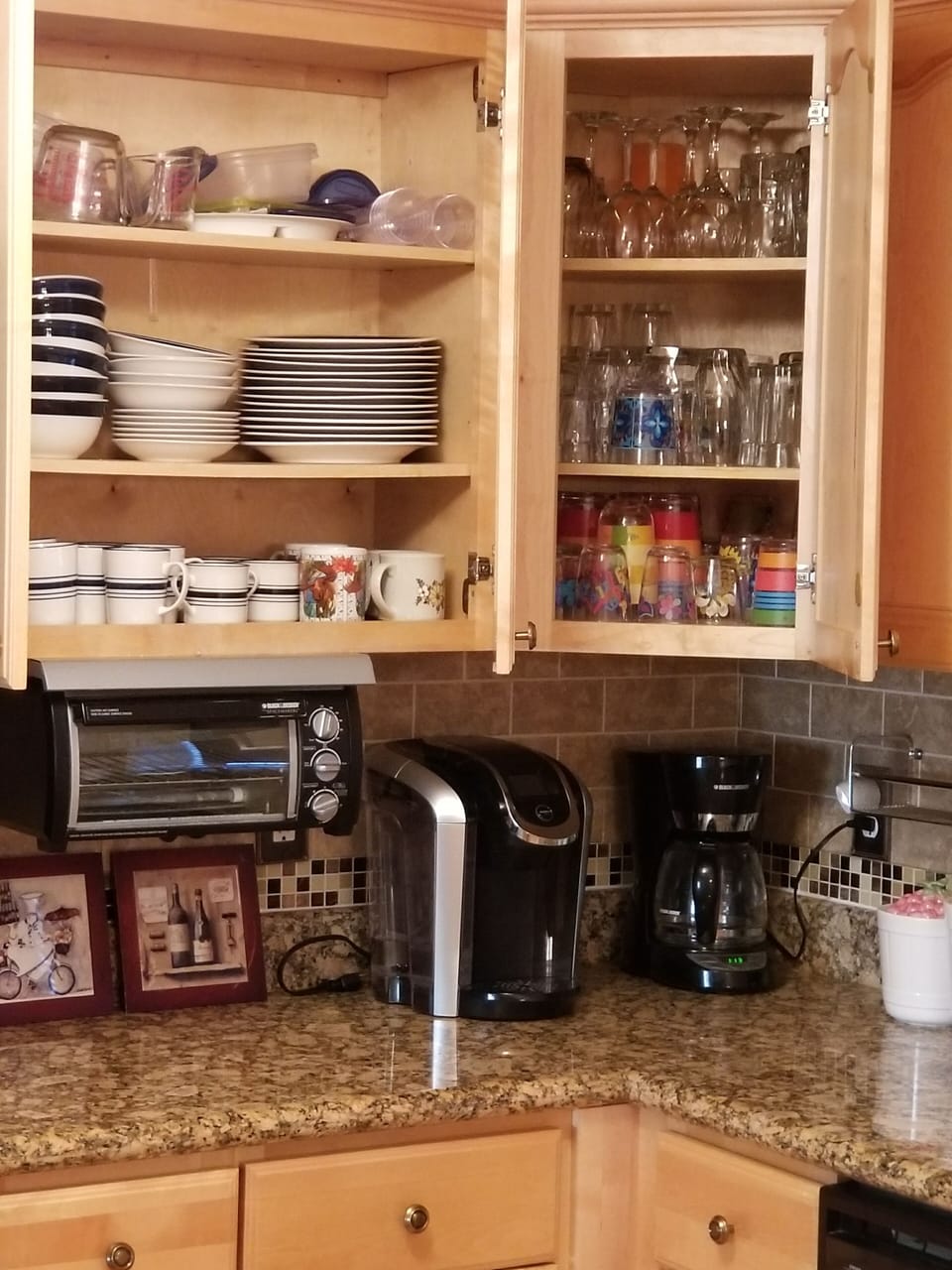 Fully Stocked Kitchen
