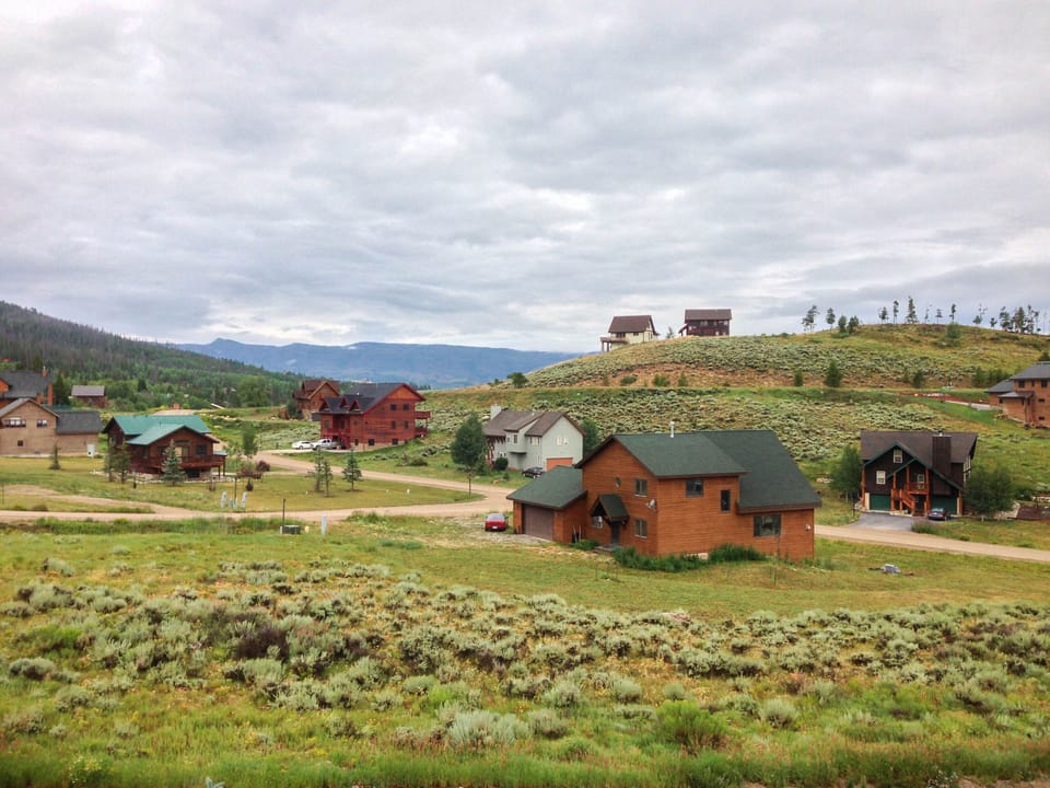 View from deck.