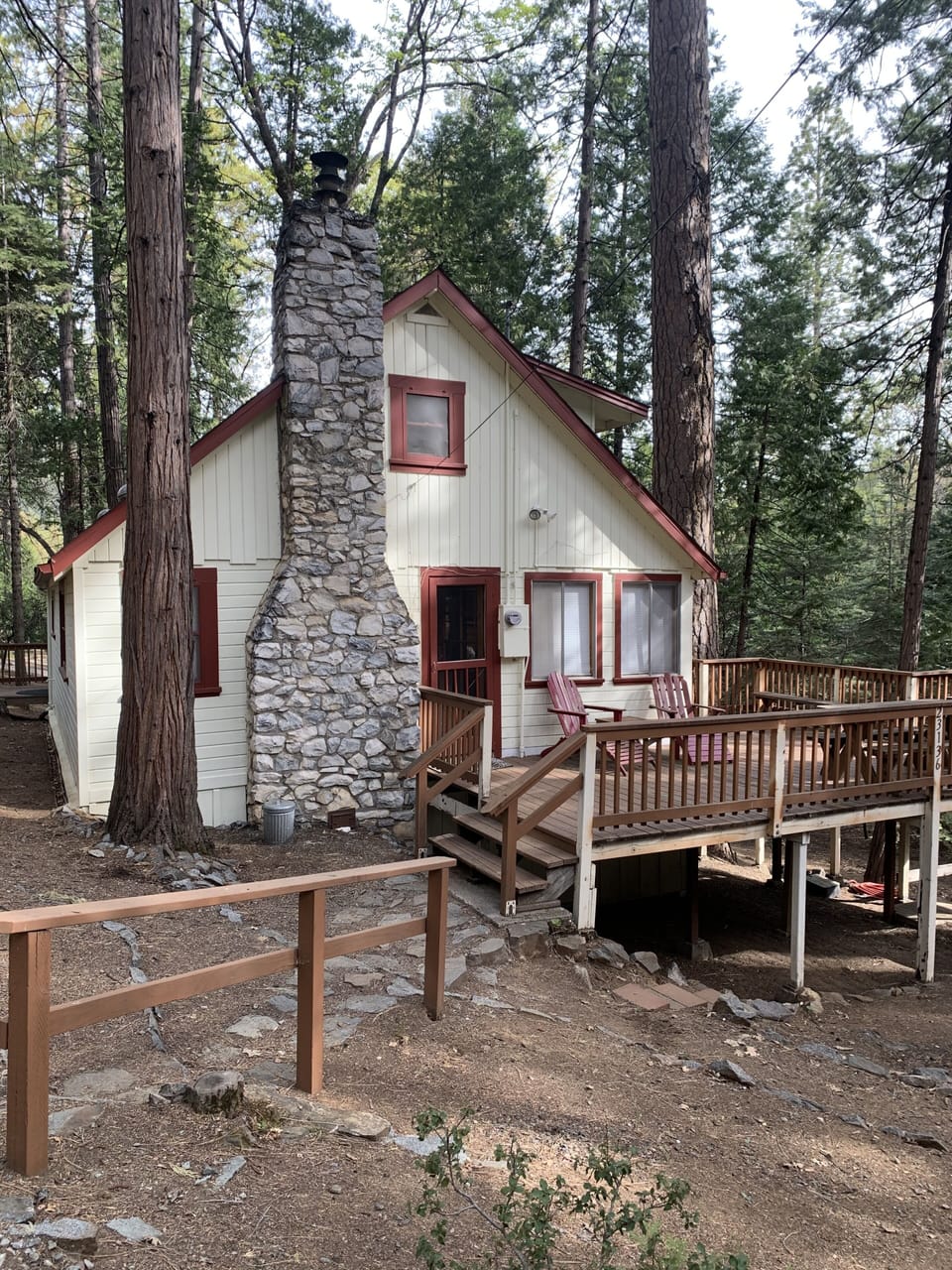 Street view of the cabin