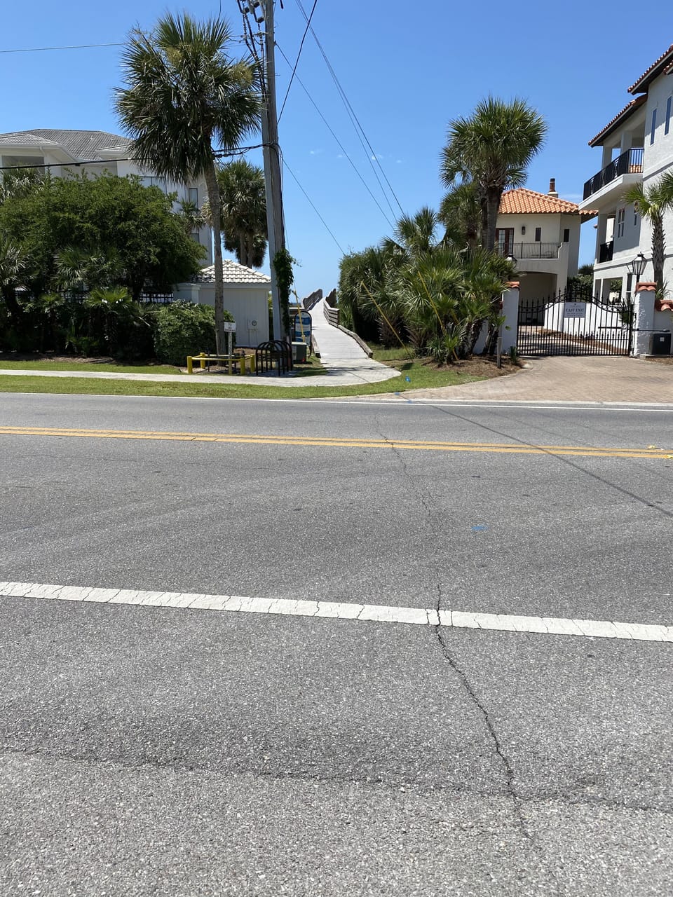 Beach Access directly across street