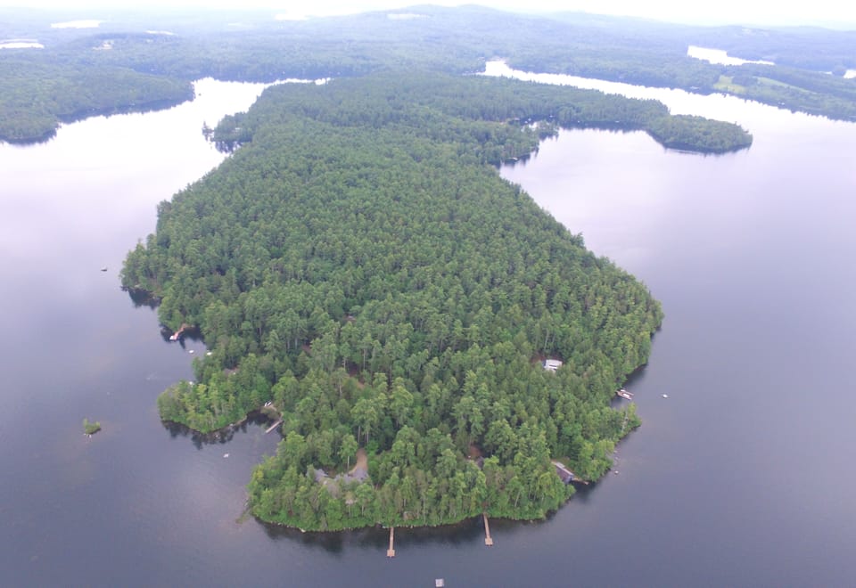 High Haith Island.  Our cove is the 2nd one in from the tip on the left side