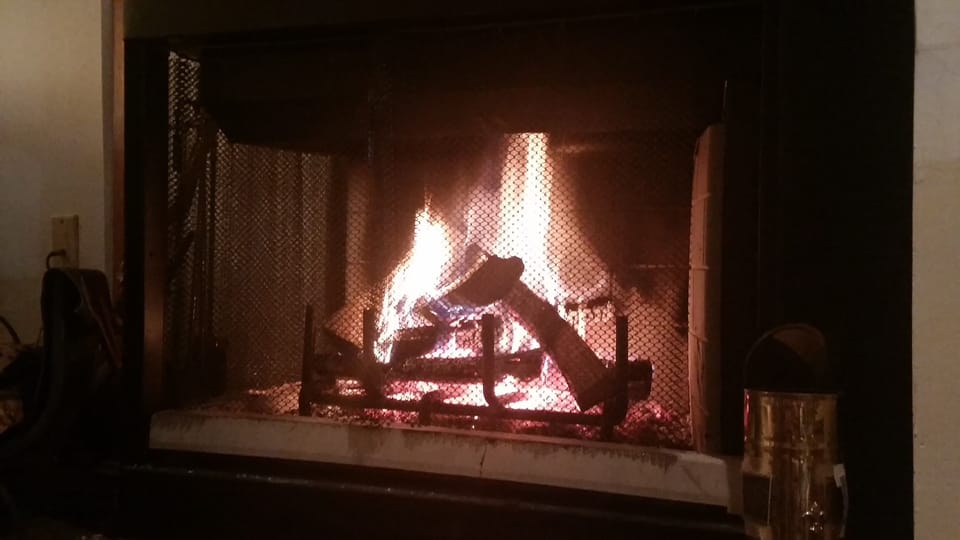 Firewood provided for cozy fires.
