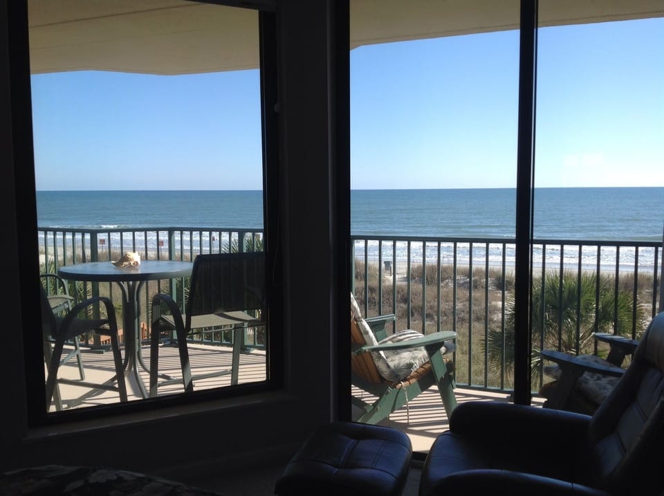 view from master bedroom.