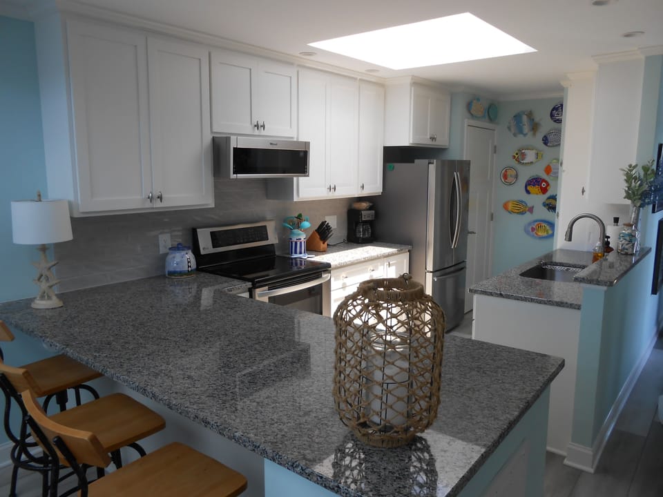 Kitchen..well lit and well equipped