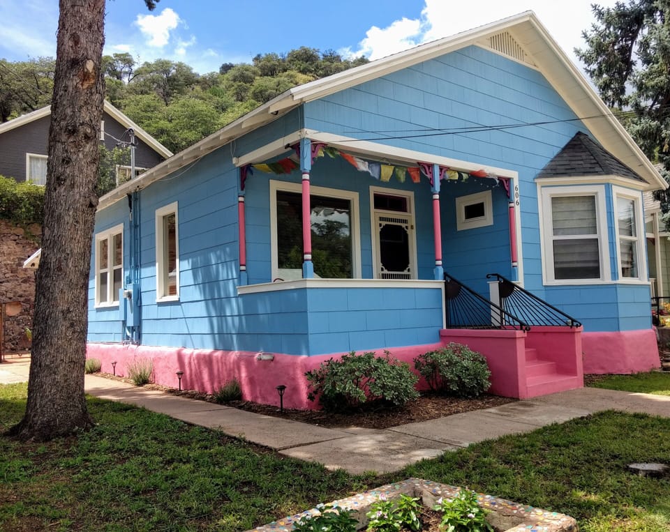 Minerva's Rest is a beautiful house in Old Bisbee.  