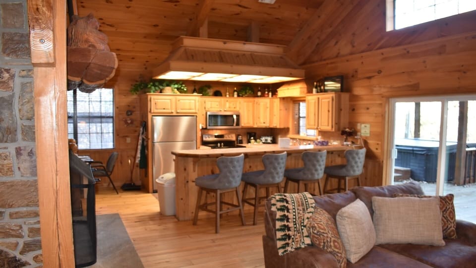 Great Room looking into kitchen area
