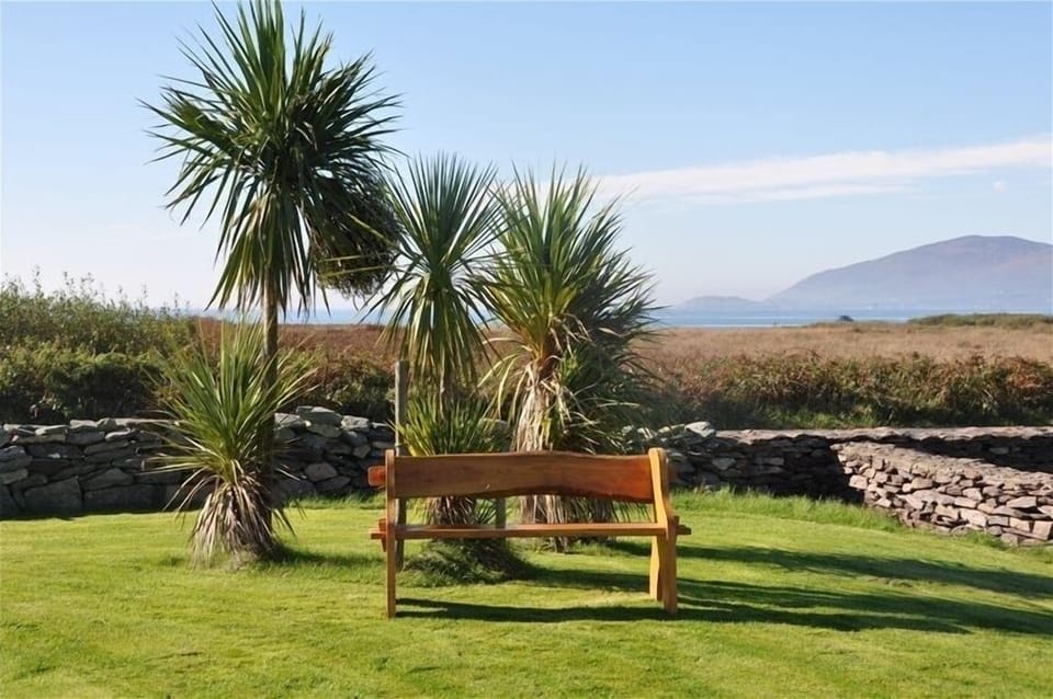 View front the front yard looking out on to the Atlantic Ocean