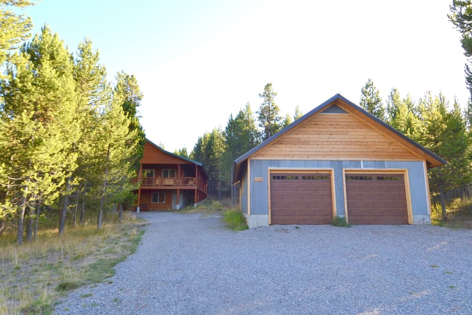 There is a garage and large driveway for your vehicles, snowmobiles, ATV's etc.