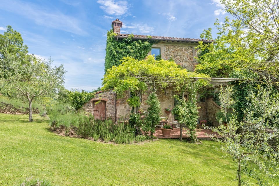 Garden and pergola