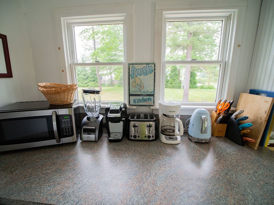All the smaller appliances you need too.