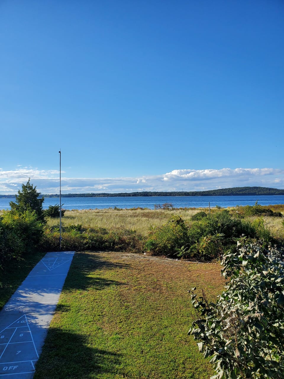 view from deck