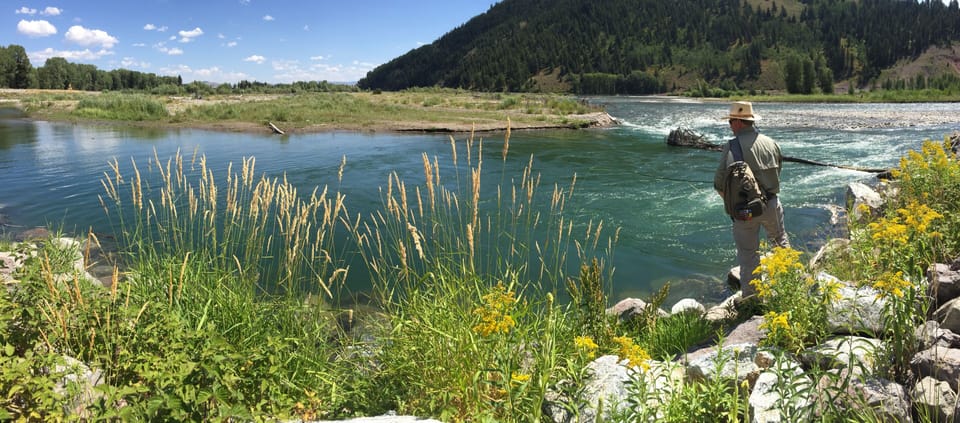 Fishing the Snake River