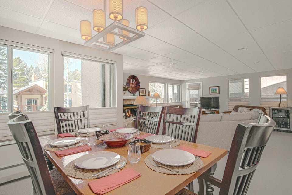 Dining Table - seats six people
