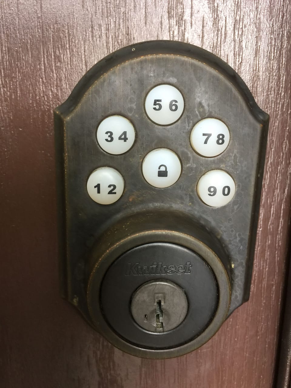 Keyless entry for easy access 