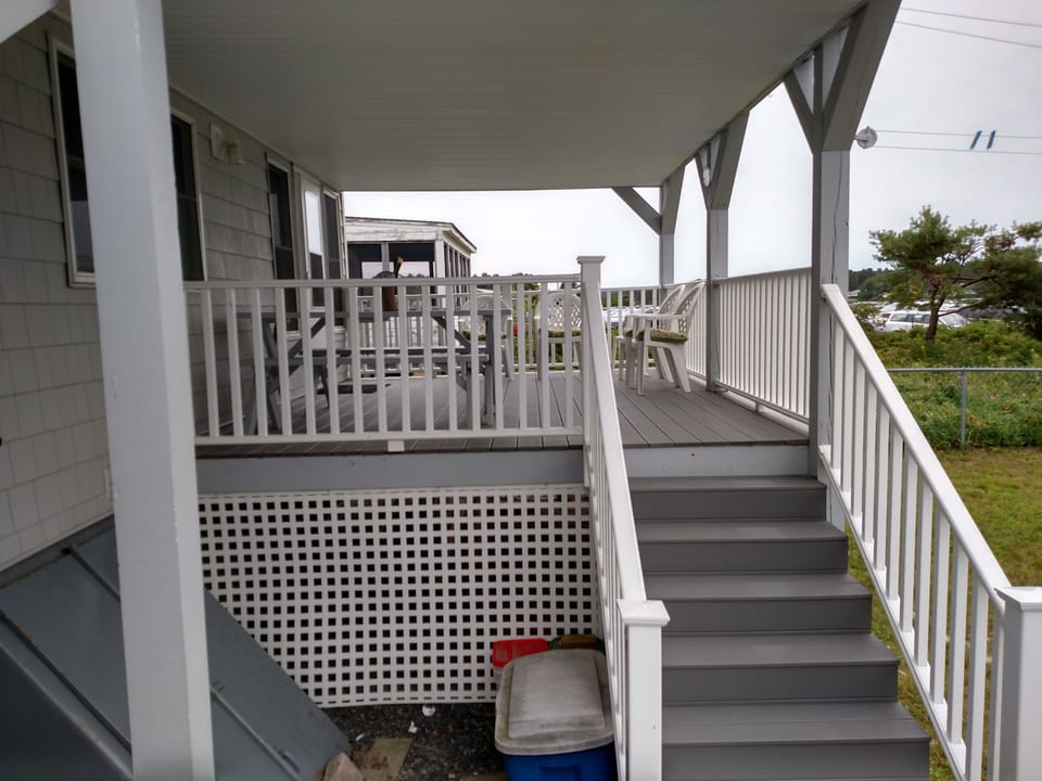 Entrance to unit