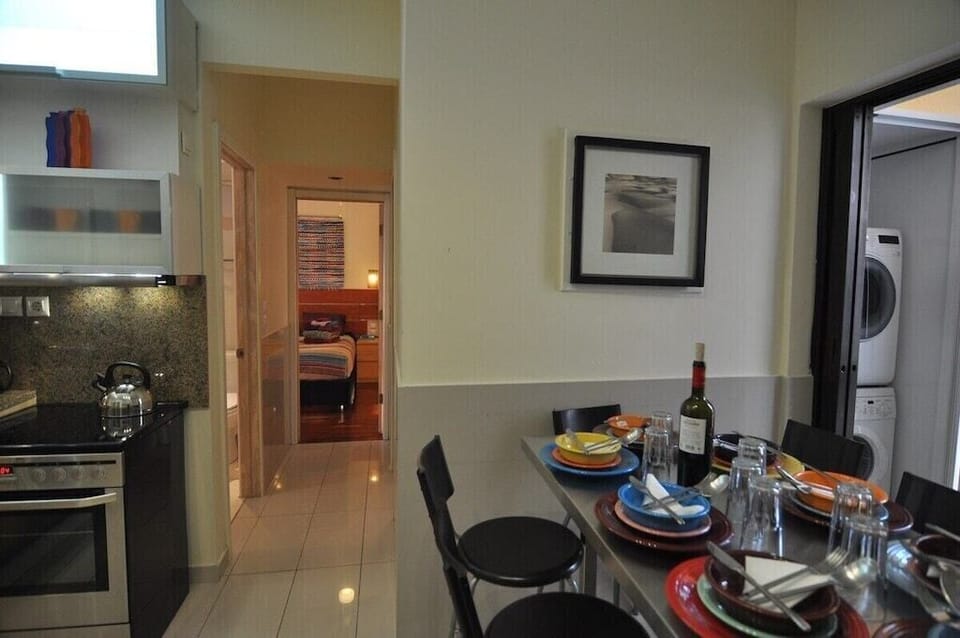 Second kitchen, door to bedroom 4)
